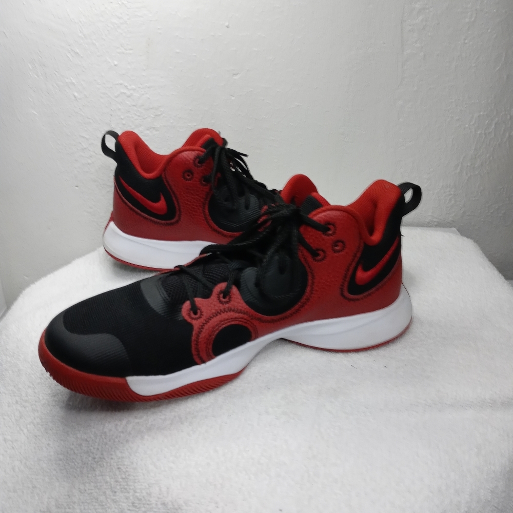 Nike FlyBy Mid 2 Black Gym Red shoes